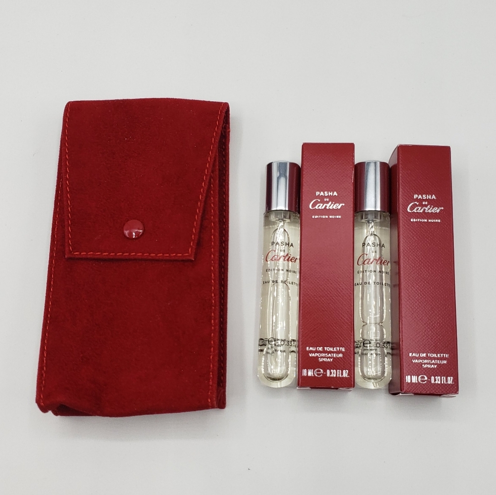 2 Cartier Pasha Edition Noire Pouch